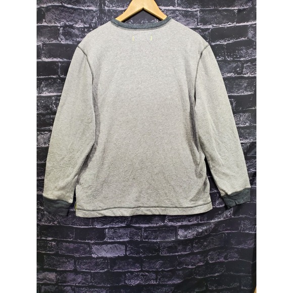 Tommy Bahama Sweatshirt Size Medium Gray Logo Pullover Long Sleeve Round‎ Neck - Picture 2 of 11